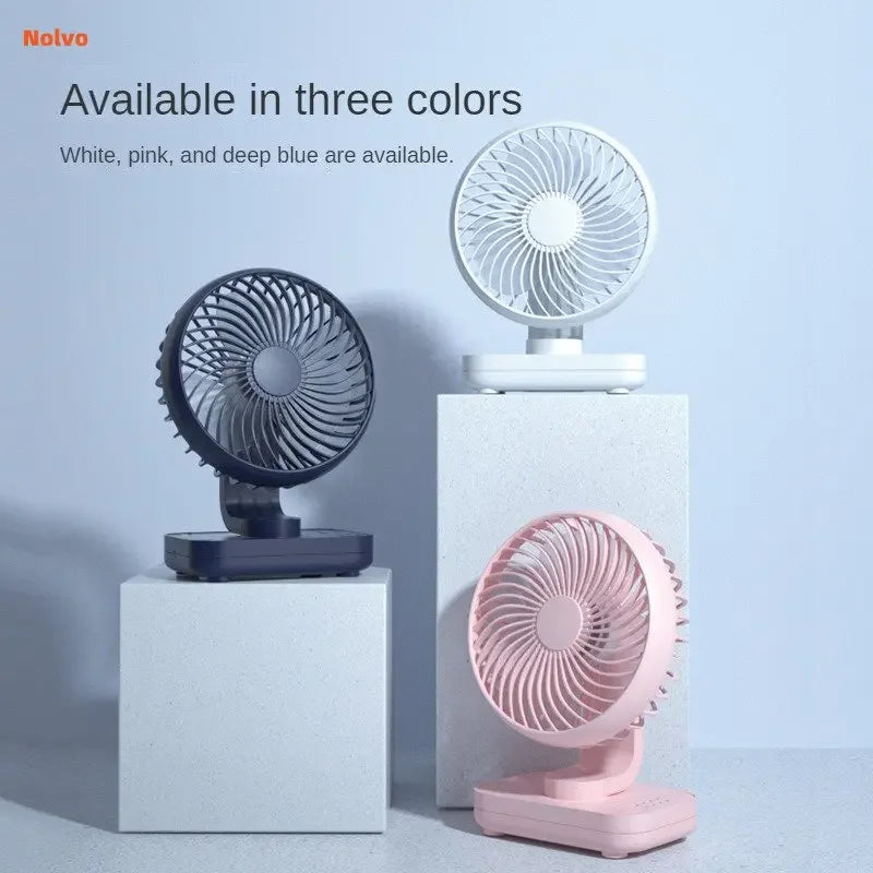 Profitez d'une Brise Sur-Mesure : Le Mini Ventilateur Portable Automatique 4 Vitesses pour Un Confort en Toute Occasion