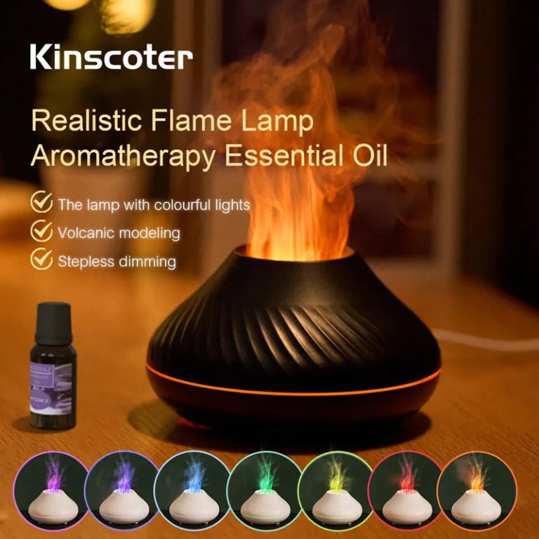 Redécouvrez l'Art de l'Aromathérapie avec le Diffuseur Volcanique KINSCOTER