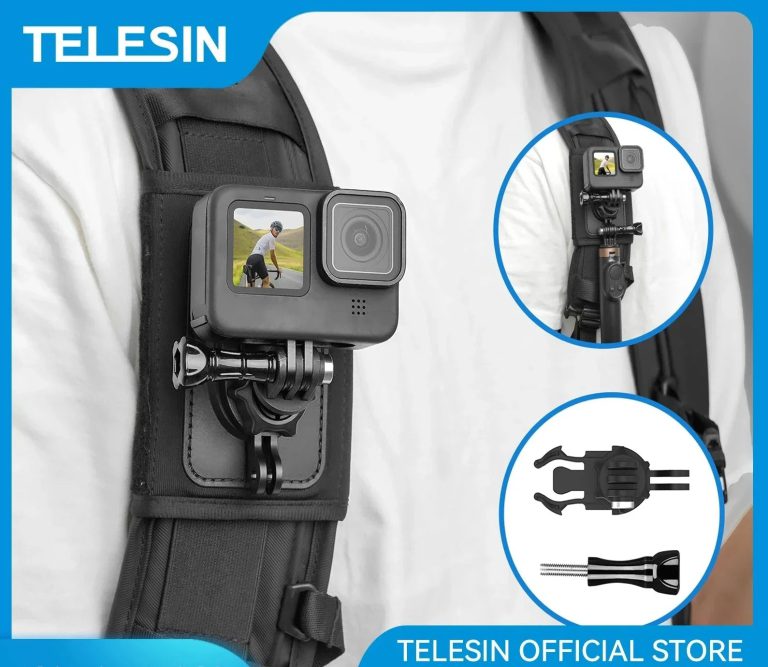 Révélez de Nouveaux Angles pour Vos Aventures : Le Support de Sangle Rotatif 360° TELESIN