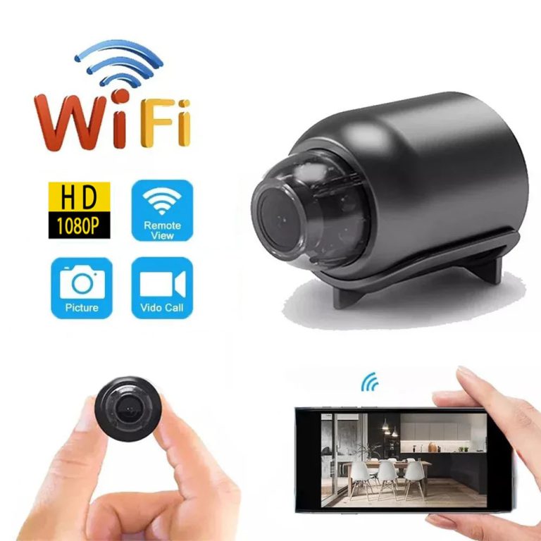 Sécurisez Votre Espace avec Ingéniosité : La Puissance Cachée de la Caméra WiFi X5 Mini HD 1080P