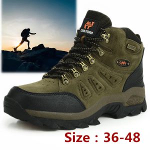 Explorez de Nouveaux Horizons avec des Bottes de Randonnée Grandes Tailles pour Hommes