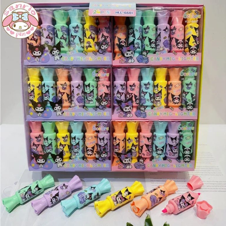Lot Surligneurs Sanrio Cute : L'Explosion de Couleurs qui Réinvente vos Prises de Notes