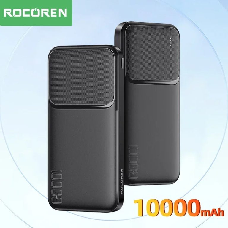 Découvrez la Puissance Nomade: La Batterie Externe Rocoren 10000mAh