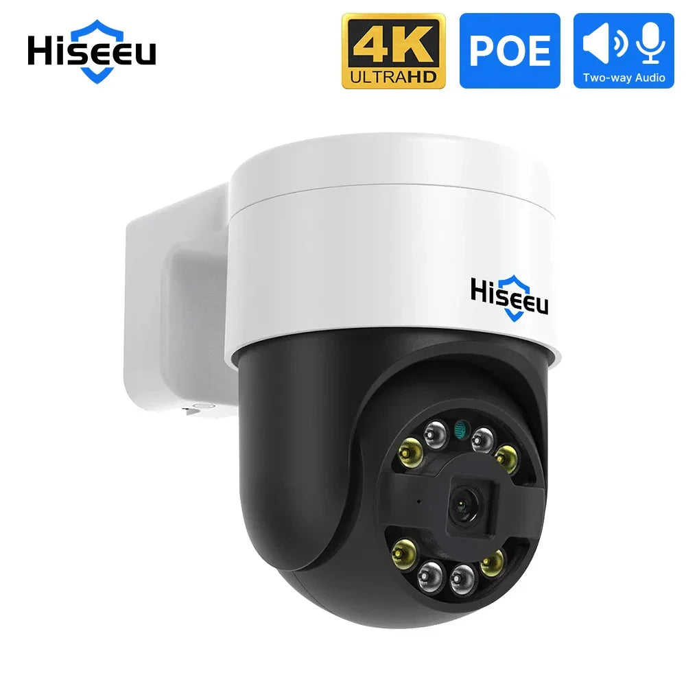 Une Révolution dans la Surveillance: La Caméra IP POE PTZ Hiseeu 4K 8MP