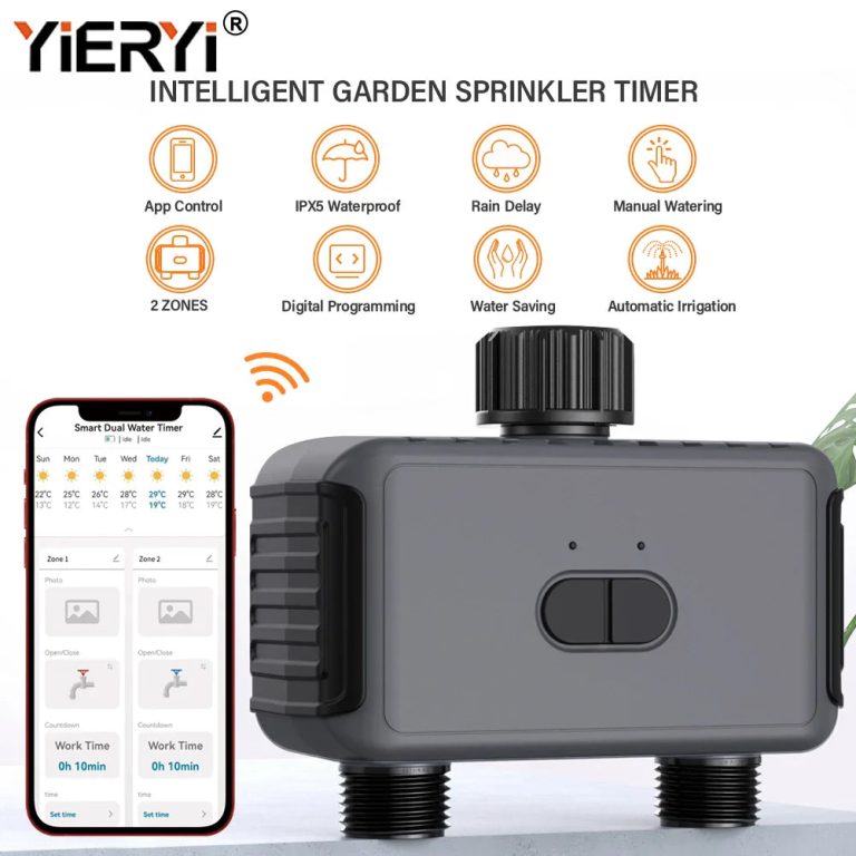 Réinventez l'Entretien de Votre Jardin avec la Minuterie d'Arrosage Intelligente Tuya