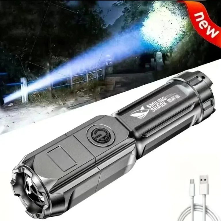 Brillez dans l’Obscurité : La Puissance Inégalée d’une Lampe Torche Tactique Rechargeable 3800 Lumens