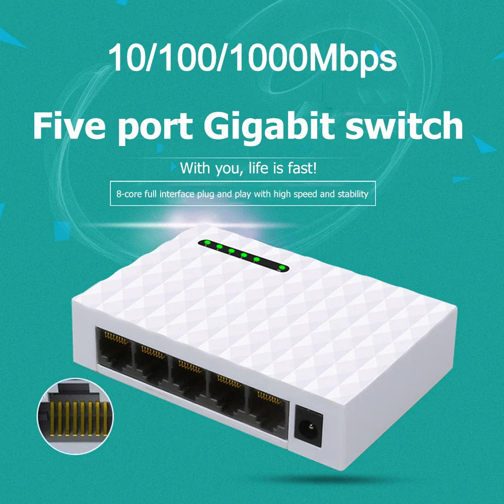 Boostez Votre Réseau Domestique et Bureautique avec Ce Commutateur Ethernet Gigabit Ultra-Performant
