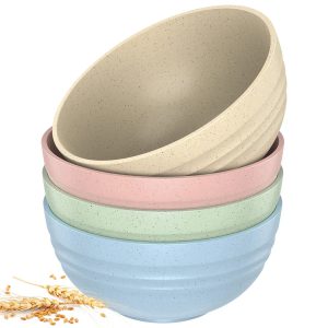 Réinventez vos repas avec l’ensemble de 4 Bols à Céréales Incassables