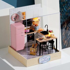 Transformez Votre Passion Créative avec le Kit Maison Poupée Miniature DIY Bois de Zuuton