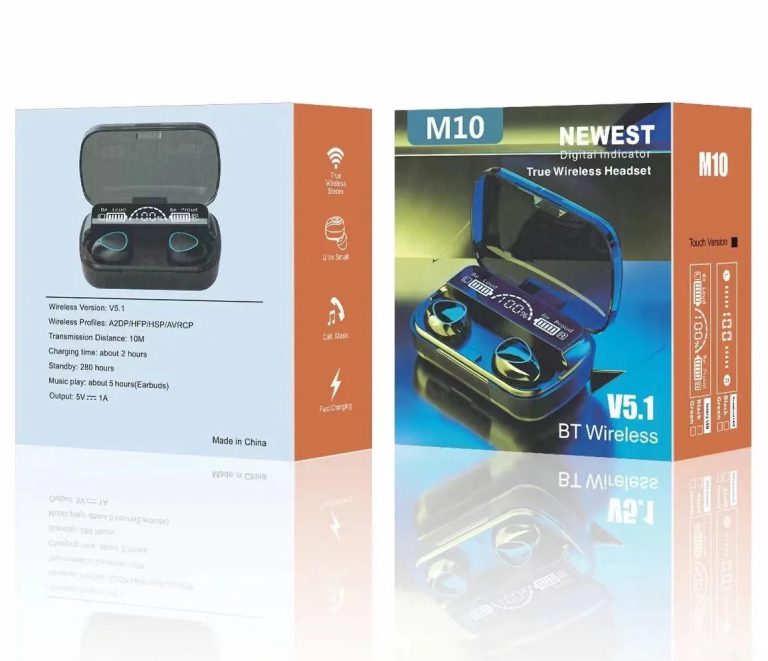 Plongez dans une expérience sonore inédite avec ces écouteurs Bluetooth 5.1 9D stéréo étanches