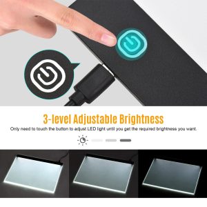 Révélez votre Talent avec la Tablette Lumineuse A3 pour Peinture Diamant : Un Outil Créatif Polyvalent