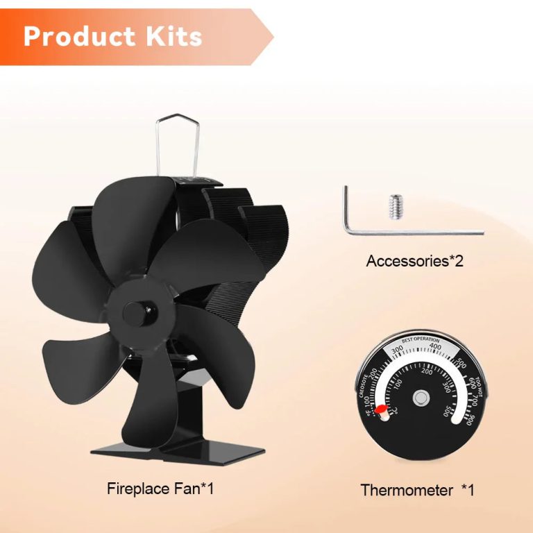 Optimisez Votre Confort avec un Ventilateur Écologique Intelligent pour Poêle à Bois