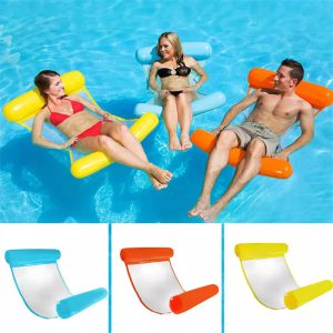 Flottez vers un été relaxant : l'art du Hamac Gonflable Pliable Flottant en PVC