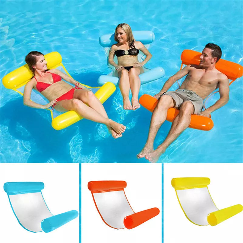 Flottez vers un été relaxant : l'art du Hamac Gonflable Pliable Flottant en PVC