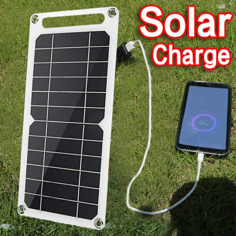 Réinventez votre quotidien en extérieur avec le chargeur solaire portable 10W