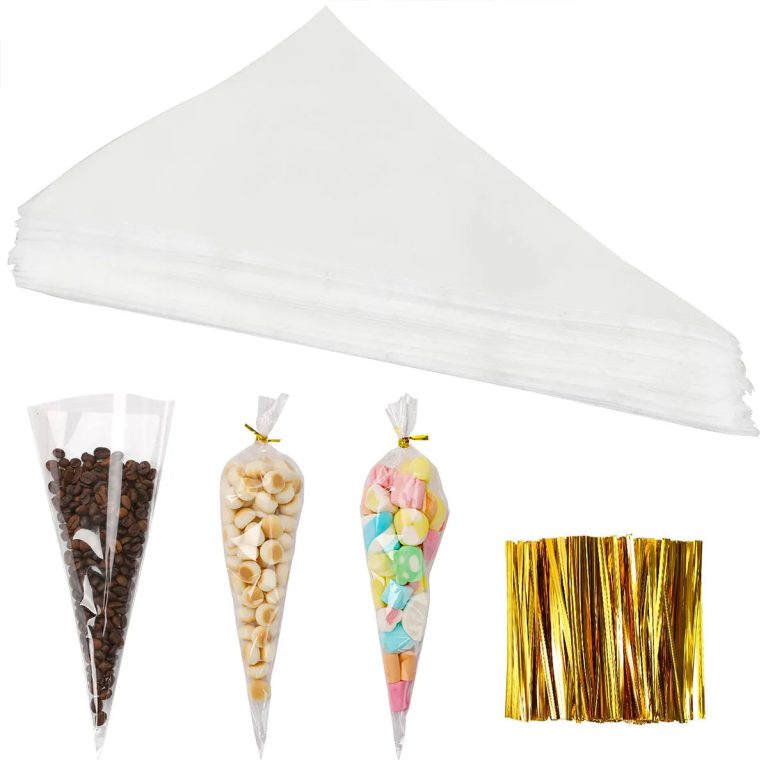 Un Packaging Raffiné pour Sublimer Vos Événements : Découvrez les Sachets Transparents en Cellophane Carrés