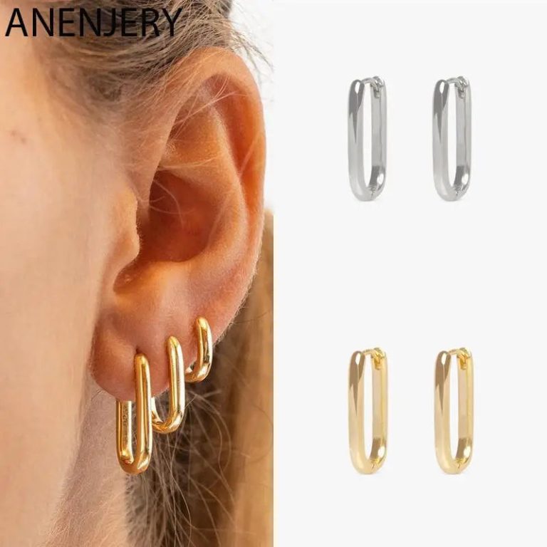 Révélez Votre Style Unique avec des Boucles d'Oreilles ANENJERY au Design Moderne