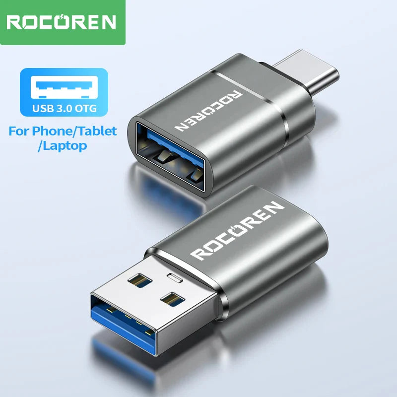 Boostez Votre Connectivité : L’Adaptateur Rocoren USB Type C OTG au Service de Votre Quotidien Numérique