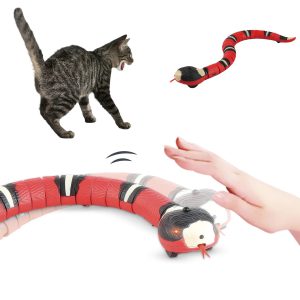Révolutionnez l'univers ludique de votre chat avec le serpent électronique stimulant