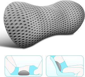 Redécouvrez le Confort: L'Art de Bien Soutenir Votre Dos avec le Coussin Lombaire Ergonomique Mémoire 4D