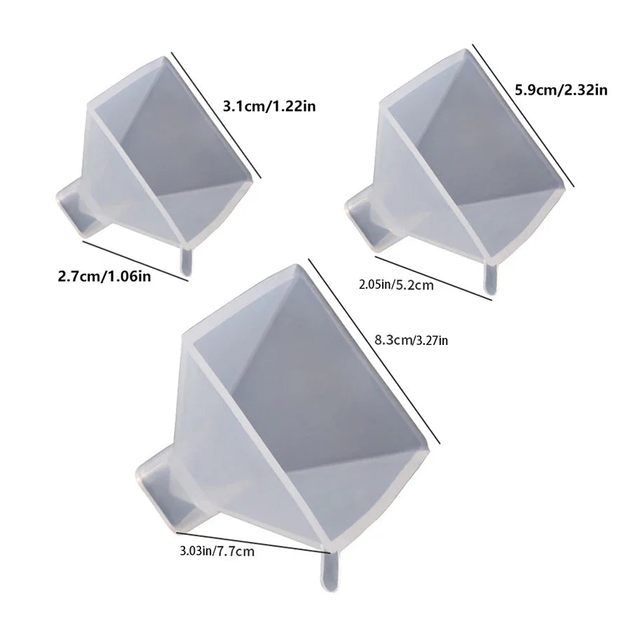 Révélez Votre Créativité avec la Pyramide en Silicone pour Bijoux DIY