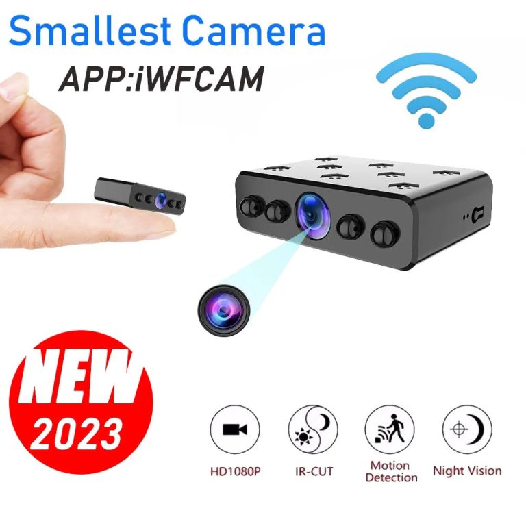 Surveillance Intelligente et Discrète : La Caméra Mini JOZUZE HD 1080P WIFI pour une Sécurité 24/7