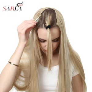 Révélez votre beauté naturelle en un clin d'œil grâce à l’extension clip-on aux cheveux synthétiques