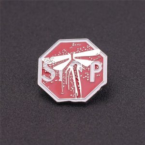 Affichez Votre Passion avec Élégance : La Broche Logo Firefly 3D Inspirée de The Last of Us Part II