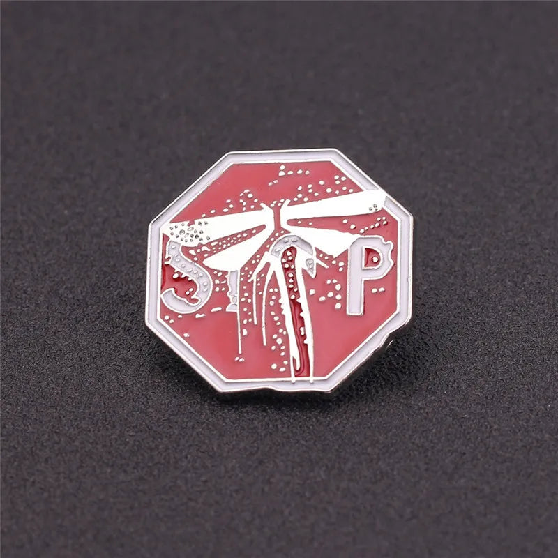 Affichez Votre Passion avec Élégance : La Broche Logo Firefly 3D Inspirée de The Last of Us Part II