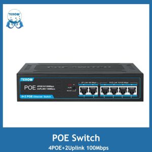 L'efficacité connectée : Révolutionnez votre réseau avec le Switch PoE 4 Ports + 2 Uplinks