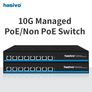 Réseaux ultra-performants : boostez votre infrastructure avec le switch 10 Gigabits Hasivo