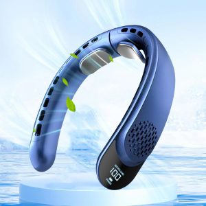Restez Frais en Tout Lieu et en Toute Discrétion : Le Ventilateur de Cou Portable sans Lame 4 Turbo