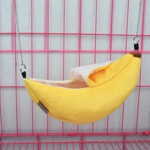 Offrez un Nid Douillet à Vos Petits Compagnons avec ce Hamac Banane aux Motifs Animaux