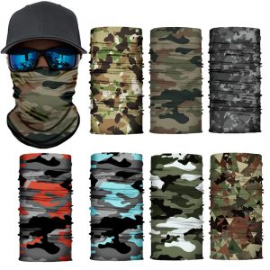 Adoptez le style et la performance : le masque facial de cyclisme camouflage, votre allié outdoor