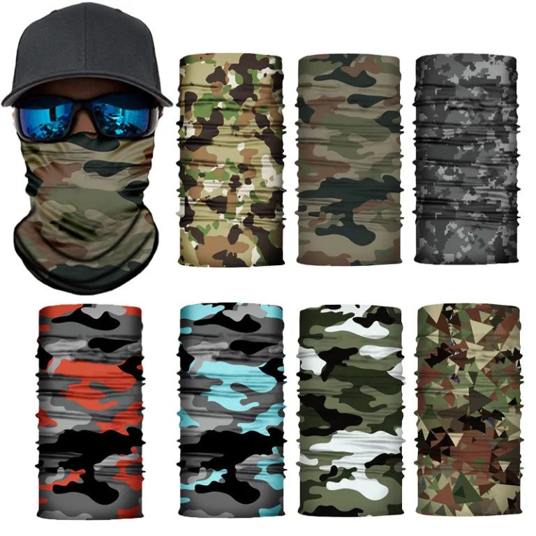 Adoptez le style et la performance : le masque facial de cyclisme camouflage, votre allié outdoor