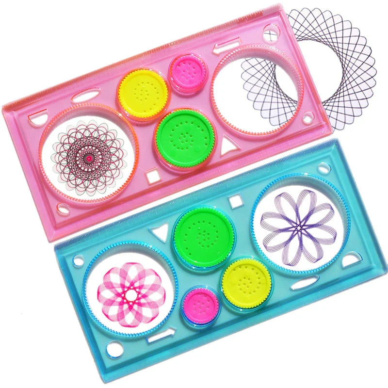 Laissez libre cours à la créativité et à l’apprentissage grâce à la Règle Géométrique Spirograph