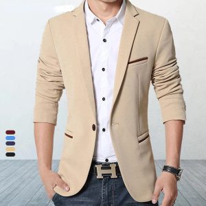 Redéfinir l’élégance automnale : le blazer décontracté pour hommes qui révolutionne votre style