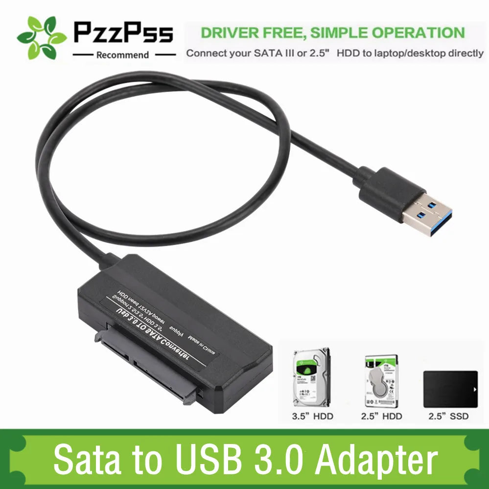 Réinventez Votre Stockage : L’Adaptateur SATA vers USB 3.0 pour une Gestion de Données Ultra-Rapide