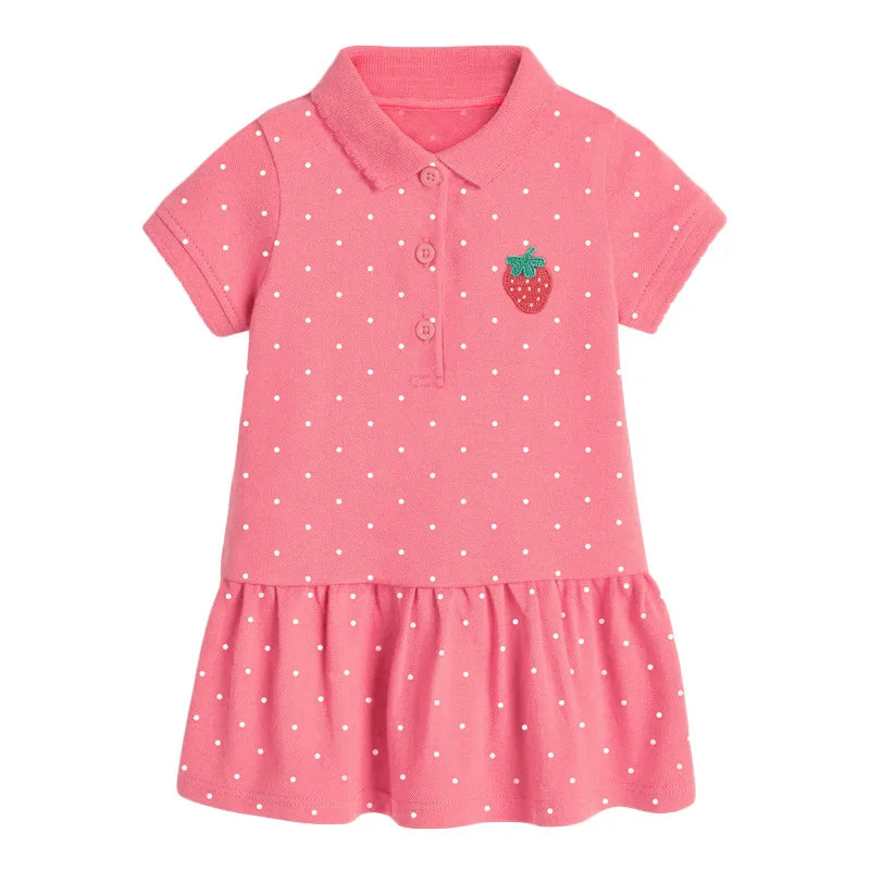 Un Été Merveilleux pour les Petites Filles : L'Esprit Décontracté de la Robe Polo Little Maven