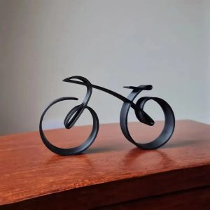 Élégance Moderne : La Sculpture Vélo Acrylique Minimaliste qui Transforme Votre Intérieur
