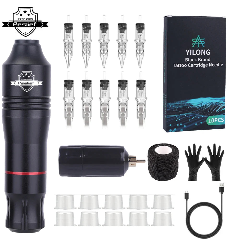 Libérez Votre Créativité avec un Kit de Tatouage Sans Fil Innovant