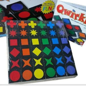 Stimulez l'Esprit et Le Partage Familial avec le Jeu Educatif Qwirkle en Bois