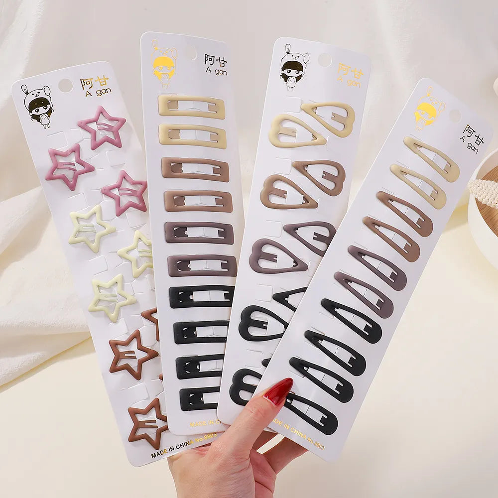 Révélez Votre Style Unique avec Ces Épingles à Cheveux Géométriques Kawaii