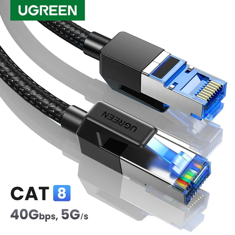 Boostez votre connexion avec le Câble Ethernet UGREEN CAT 8 : Puissance et Durabilité au Service de Vos Réseaux