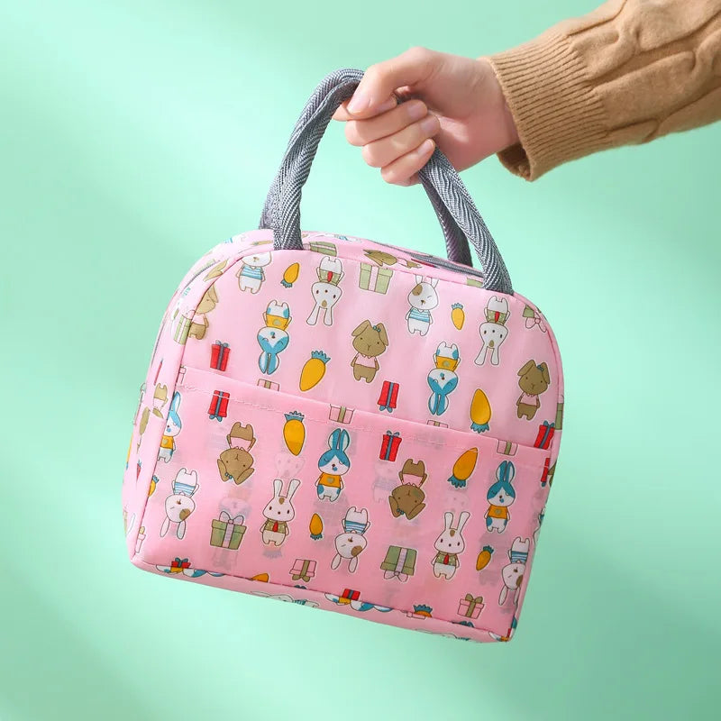 Réinventez vos pauses repas avec le Sac à Lunch Thermique Portable Cartoon