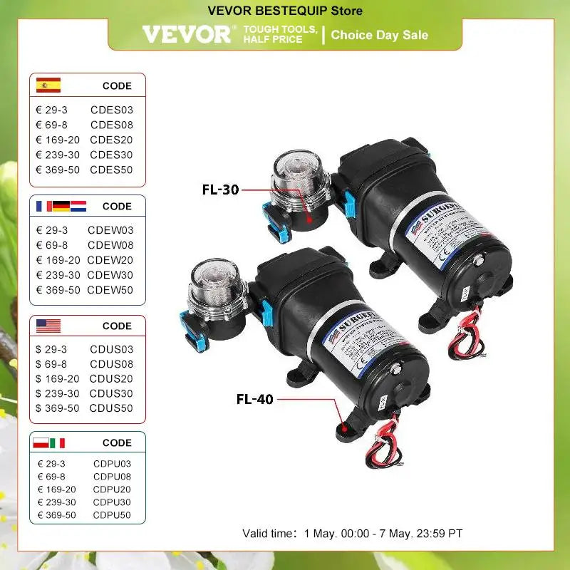 Boostez vos systèmes hydrauliques : La pompe à membrane 12V VEVOR à haute pression auto-amorçante en action