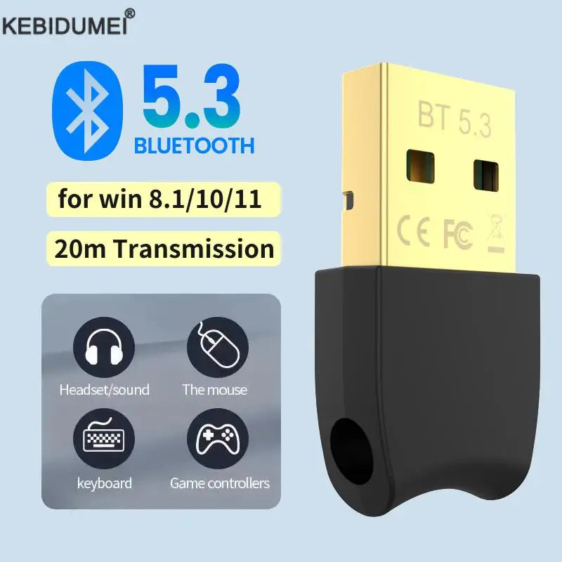 Réinventez votre connectivité PC avec l'adaptateur Bluetooth 5.3 USB