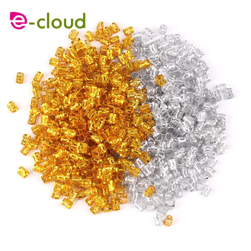 Les anneaux de cheveux en métal doré : L'accessoire tendance pour sublimer vos coiffures