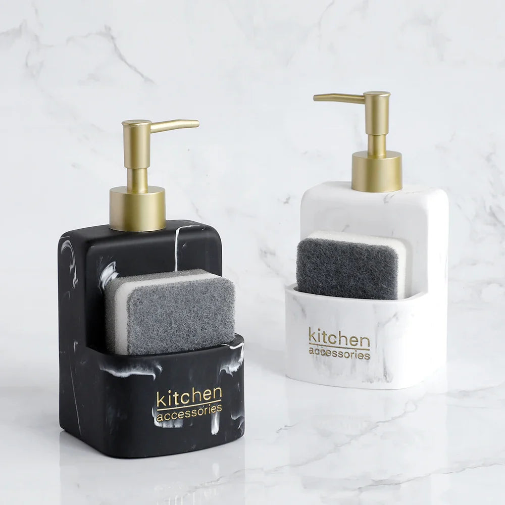 Optimisez votre Cuisine : Le Distributeur de Savon Liquide avec Rangement qui Révolutionne Votre Espace