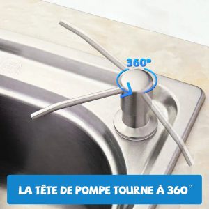 Distributeur de Savon Liquide 350ML : Allier Esthétique et Fonctionnalité au Quotidien